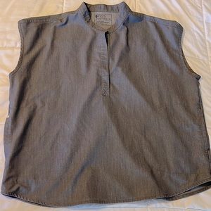 Figs Rafaela XXL a scrub top Graphite